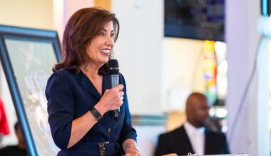 Hochul defends phone-free schools as mental health move