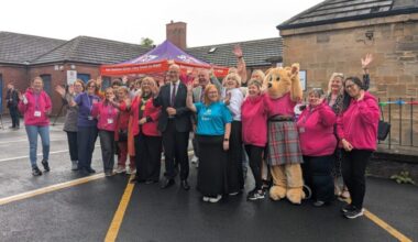 Club meets with Home-Start Glasgow North and North Lanarkshire