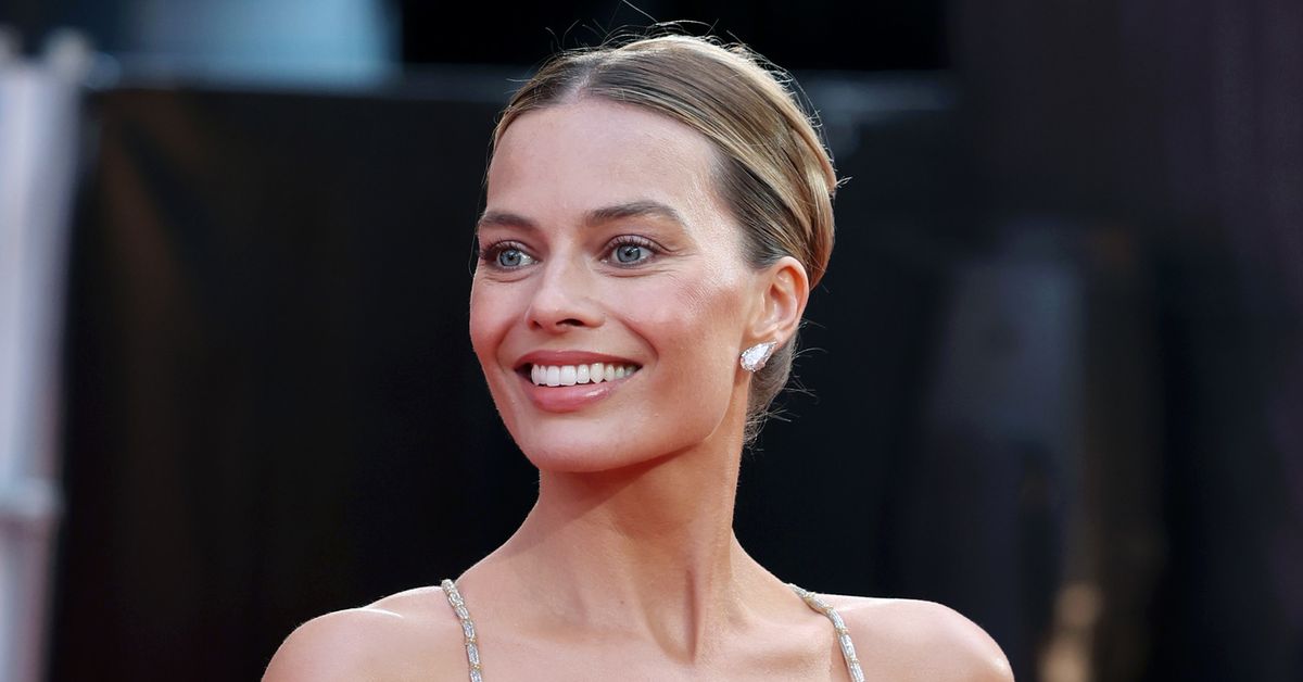 Margot Robbie wears naked dress to A Big Bold Beautiful Journey London Premiere