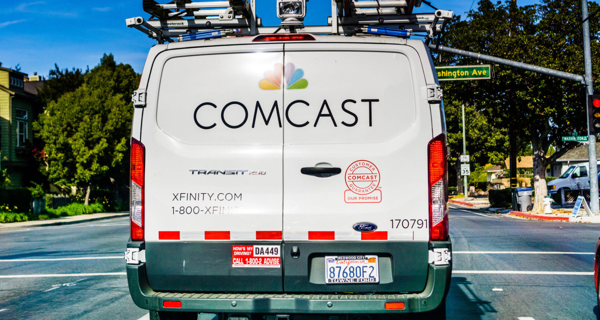 Comcast Cable Truck