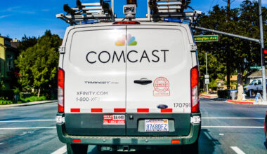 Comcast Cable Truck