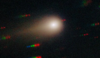 Its mass is likely bigger than 33 billion tons, too large to be a comet