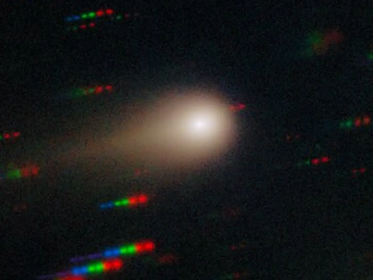 Its mass is likely bigger than 33 billion tons, too large to be a comet