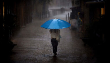 One dead as heavy rains hit Spain, France