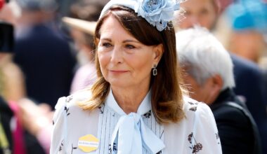 Carole Middleton attends day two of Royal Ascot 2024 at Ascot Racecourse on June 19, 2024