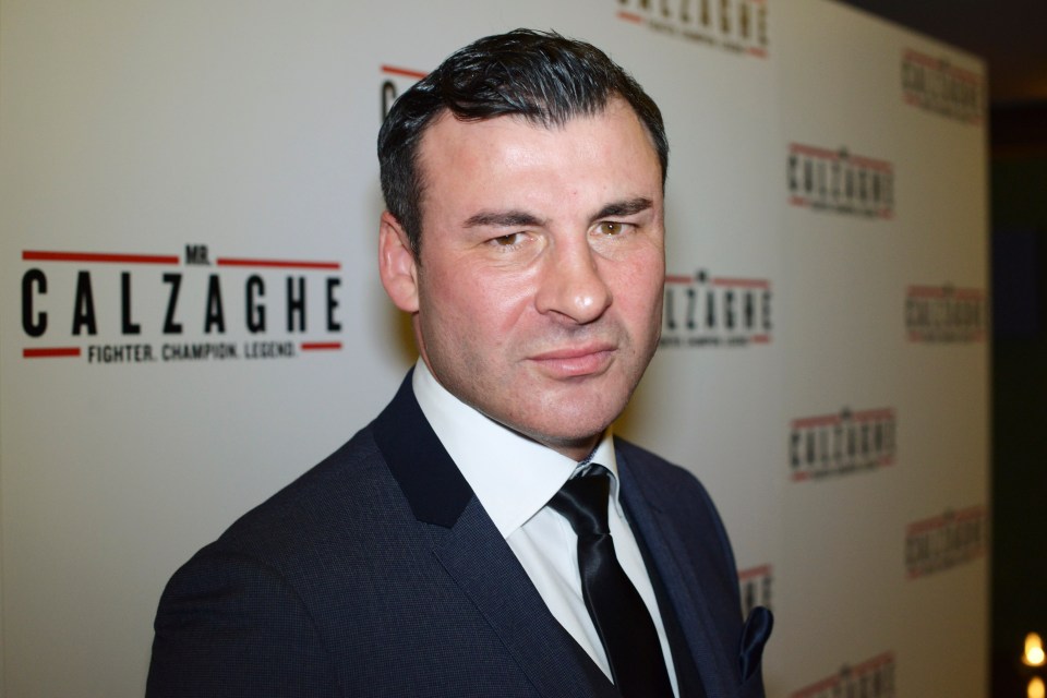 Calzaghe retired undefeated as a two-weight world champion