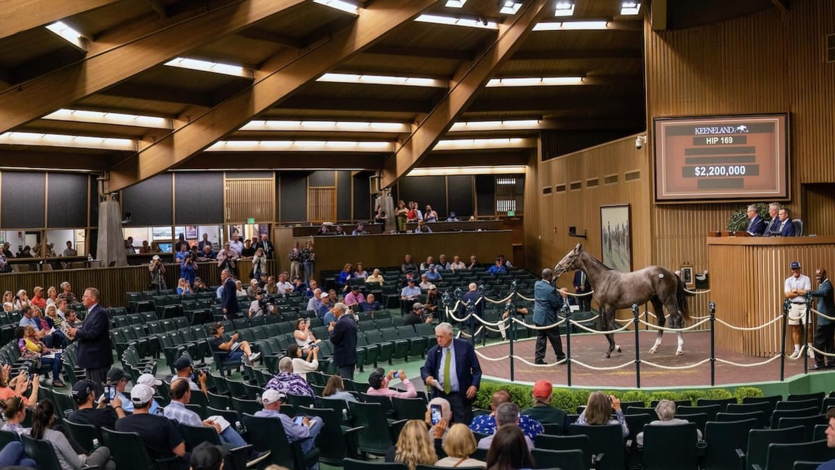 Randwick one day, Kentucky the next
