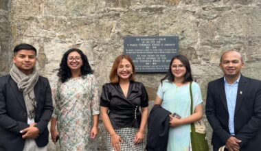 The young artistes of Khasi Cymru Music in Wales. Photo sourced