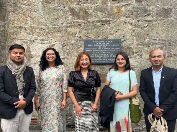 The young artistes of Khasi Cymru Music in Wales. Photo sourced