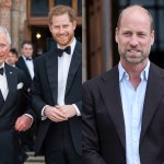 King Charles, Prince Harry, Prince William
