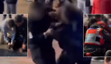 'Knifeman' tackled to ground in London's Leicester Square with four people left injured
