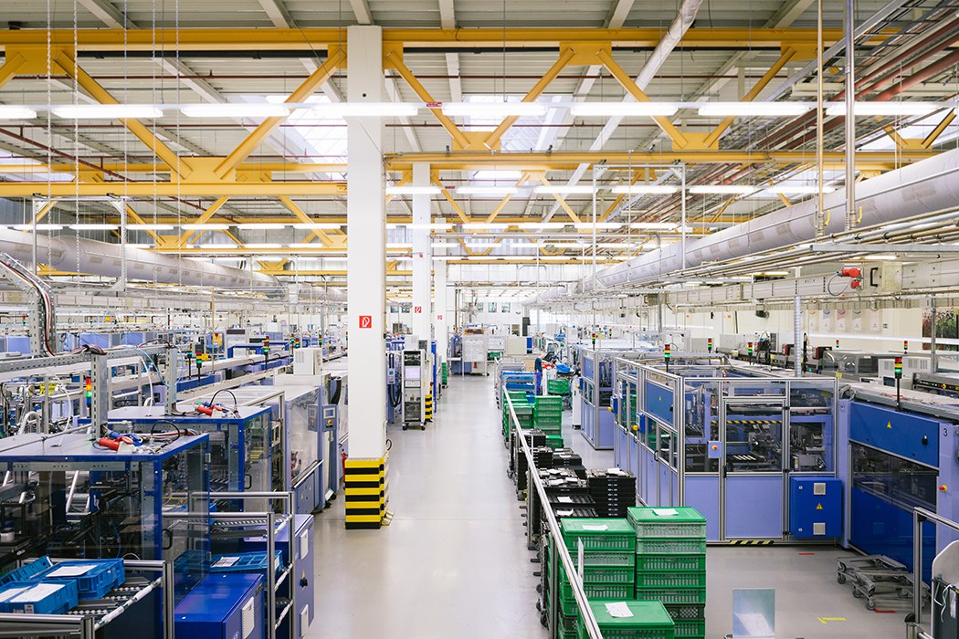 The plant in Aldersbach, Bavaria