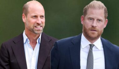 Prince William gets a message from Prince Harry