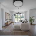 Lake 11 Home & Park / Coldefy - Interior Photography, Living Room, Wood, Sofa, Lighting, Table, Chair
