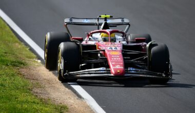 Top three "off the cards" as "not 100% comfortable" with Ferrari F1 car