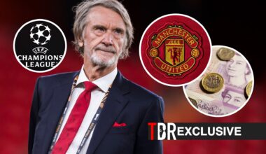 Man Utd now 'treading water' financially as Sir Jim Ratcliffe targets £90m bailout