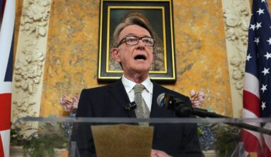 Britain’s US ambassador Mandelson appeared to call Epstein ‘best pal’ – POLITICO