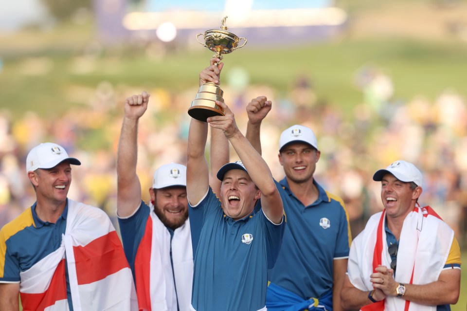 Fitzpatrick has featured in three Ryder Cup campaigns, and has been on the winning side once