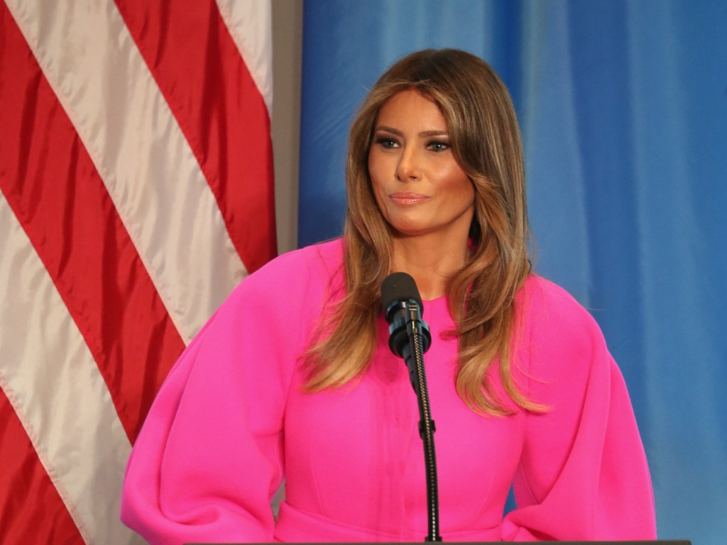 Melania Trump's Yellow Gown at Royal Dinner Ruffled Feathers