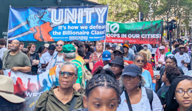 CPUSA members add street heat on Wall Street