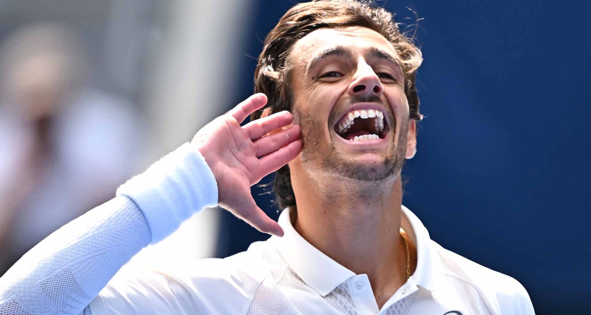 Lorenzo Musetti is enjoying the best US Open run of his career.