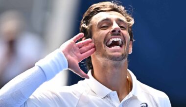 Lorenzo Musetti is enjoying the best US Open run of his career.