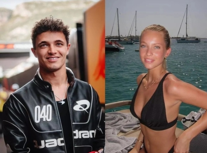 McLaren's Formula One (F1) driver Lando Norris has admitted his romance with Portuguese model Margi Corsayru, the ex-girlfriend of celebrity footballer Joao Felix. [Photo source = Instagram]