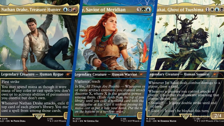 Oh No! Sony Reveals Stunning PlayStation Themed Magic: The Gathering Trading Cards 1