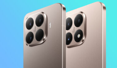 Xiaomi 15T and 15T Pro on a blue background
