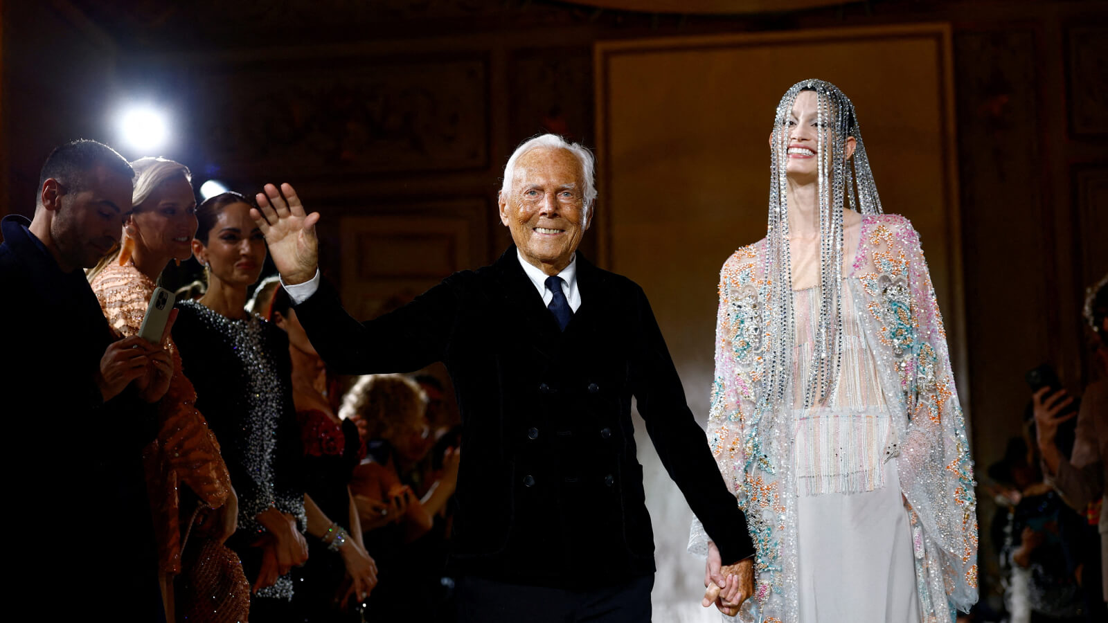 In pictures: Giorgio Armani's timeless style