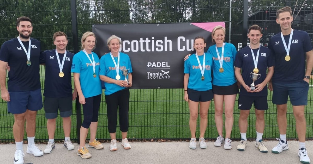 Edinburgh Sports Club & Barnton Park win Padel Scottish Cup 2025