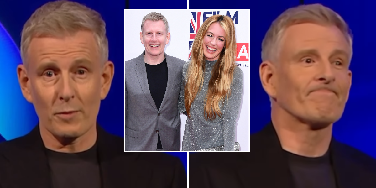 Patrick Kielty fights back tears as he makes emotional statement upon TV return after Cat Deeley marriage split: 'Never alone'