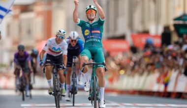 Pedersen gets his stage win at the Vuelta