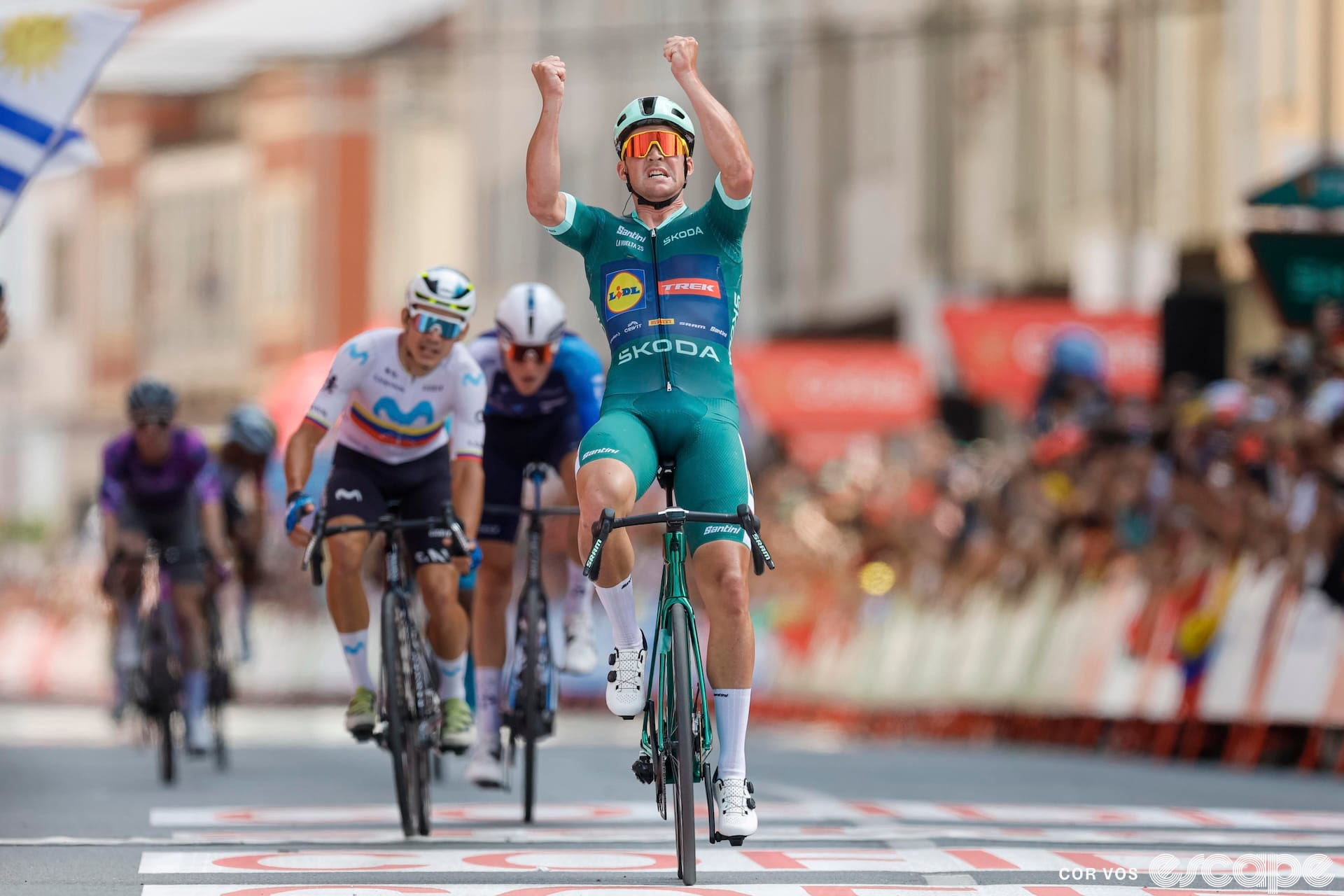 Pedersen gets his stage win at the Vuelta