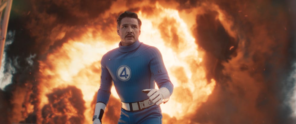 pedro pascal as mister fantastic, the fantastic four first steps