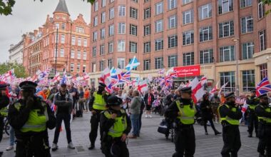 Over 100,000 join London protest organised by far-right activist