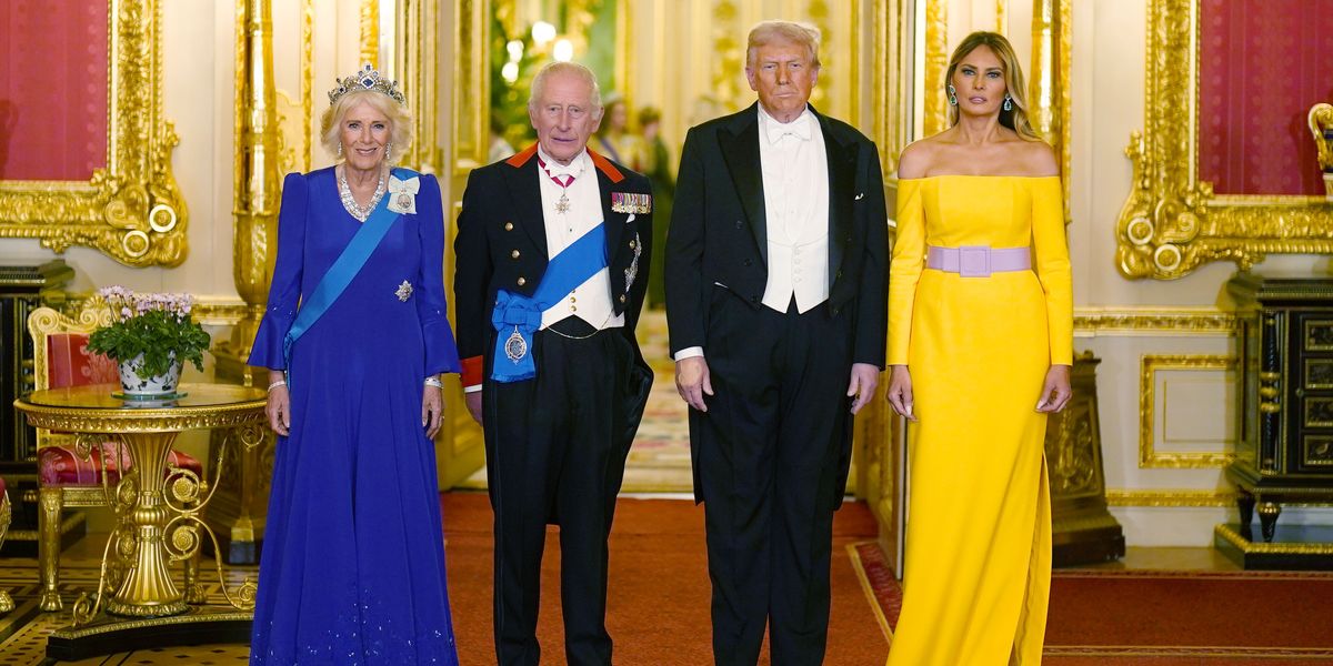 The Royal Family Flexes Its Soft Power as President a Trump Gets His "Fest"