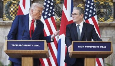 Trump wraps up UK state visit following meeting with Starmer