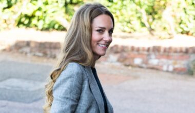The Princess Of Wales Wears Autumn's Uniform Suiting Trend