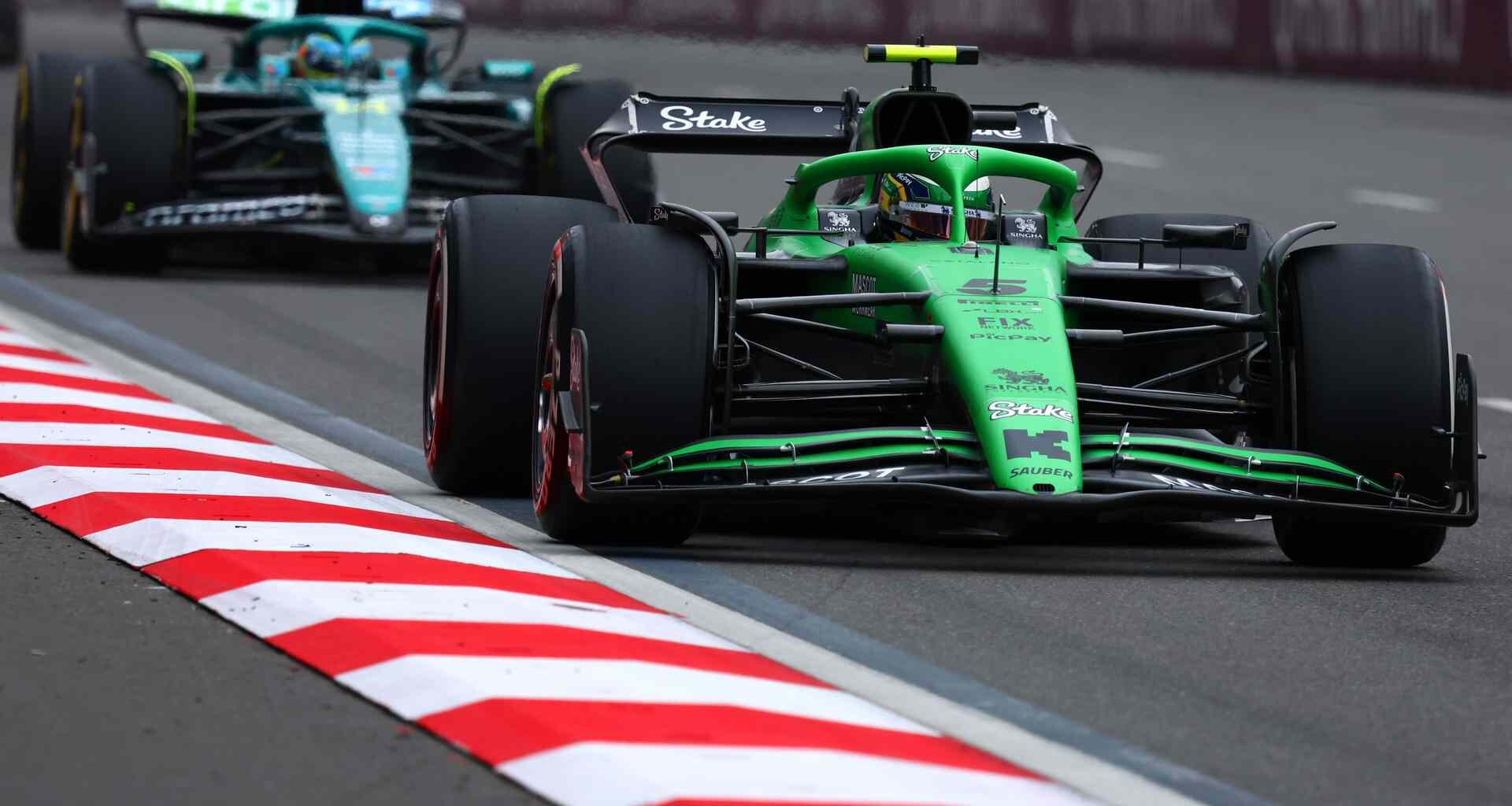 Gabriel Bortoleto, Sauber, Baku City Circuit, 2025