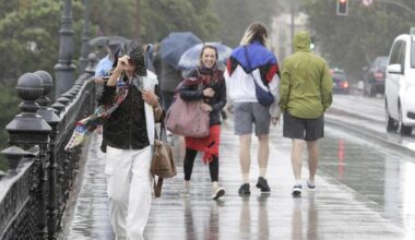 Trough of cold air arrives in Spain: temperatures will drop in the south by up to 10C with risk of showers in these areas
