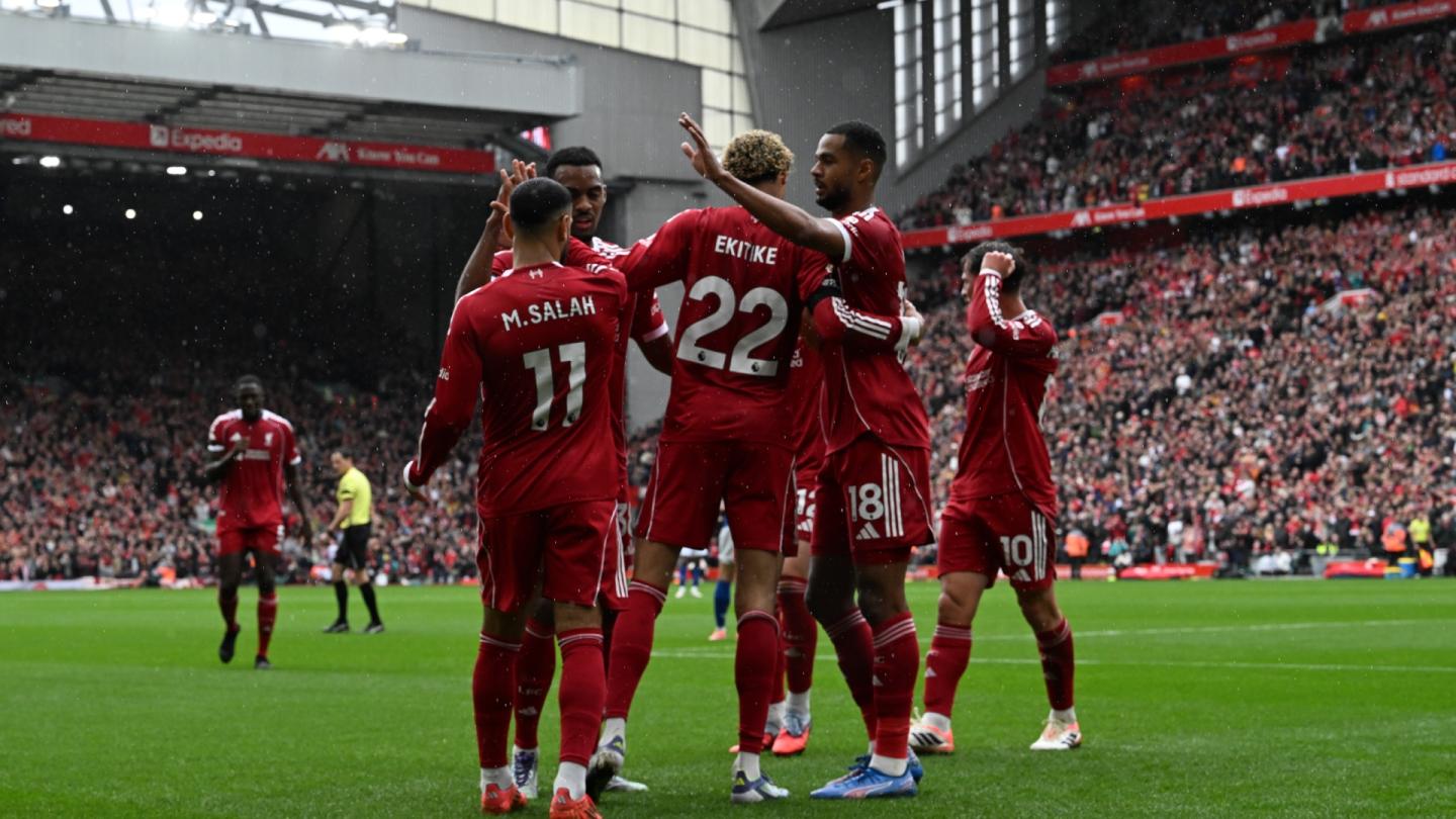 Ryan Gravenberch and Hugo Ekitike score as Liverpool earn Merseyside derby victory