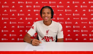 Rio Ngumoha signs first professional contract with Liverpool FC