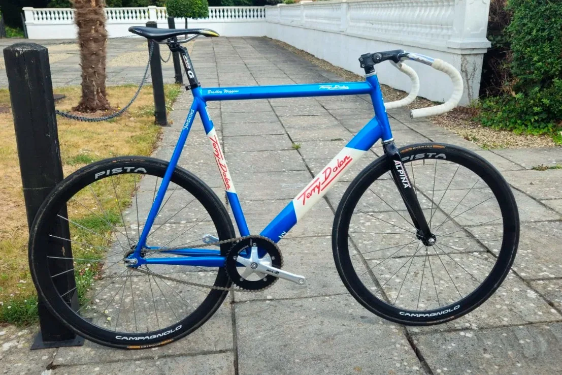 Bradley Wiggins' 2000 track bike