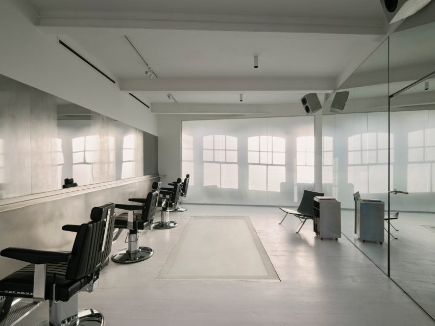 Second floor room at Salt Salon