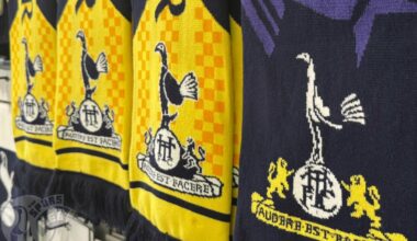 Tottenham Badge Crest Logo Scarf Generic