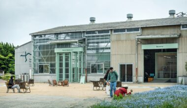 Converted factory on Teshima