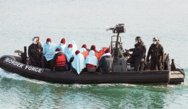 Habib from Afghanistan explained that people are only crossing the Channel in small boats because they're desperate