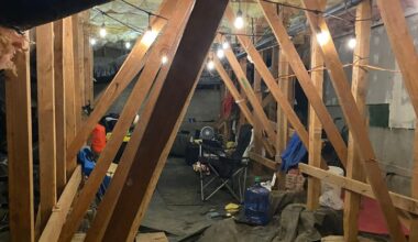 Beniamin Bucur was allegedly living in a crawl space in a house in Oregon. Pic: Clackamas County Sheriff's Office