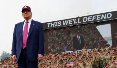 Mr Trump said the department's name was changed decades ago to be 'politically correct'. File pic: Reuters